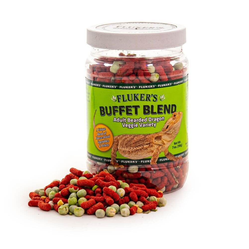 Bearded Dragon Veggie Buffet | Adult Diet Mix
