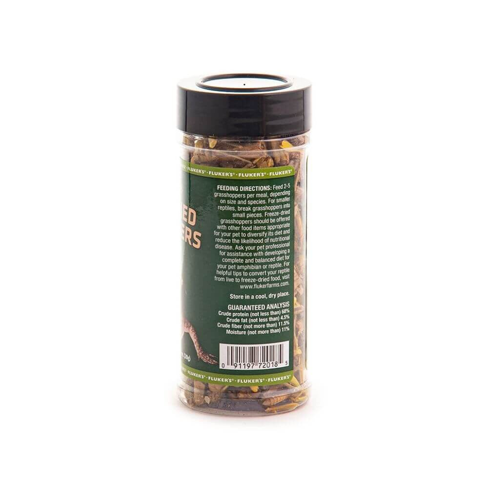 Freeze Dried Grasshopper | Reptile Feeder Food