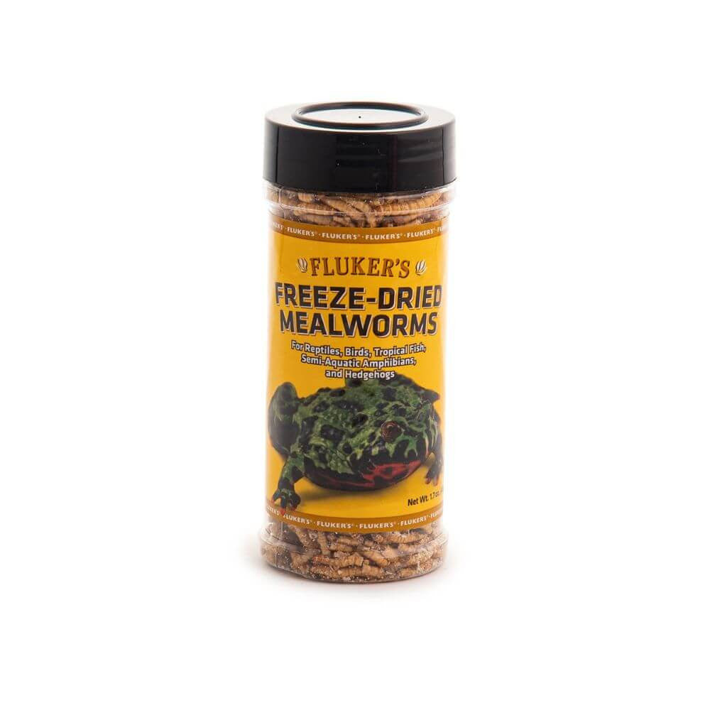 Freeze Dried Mealworms | Reptile & Bird Feeder Food