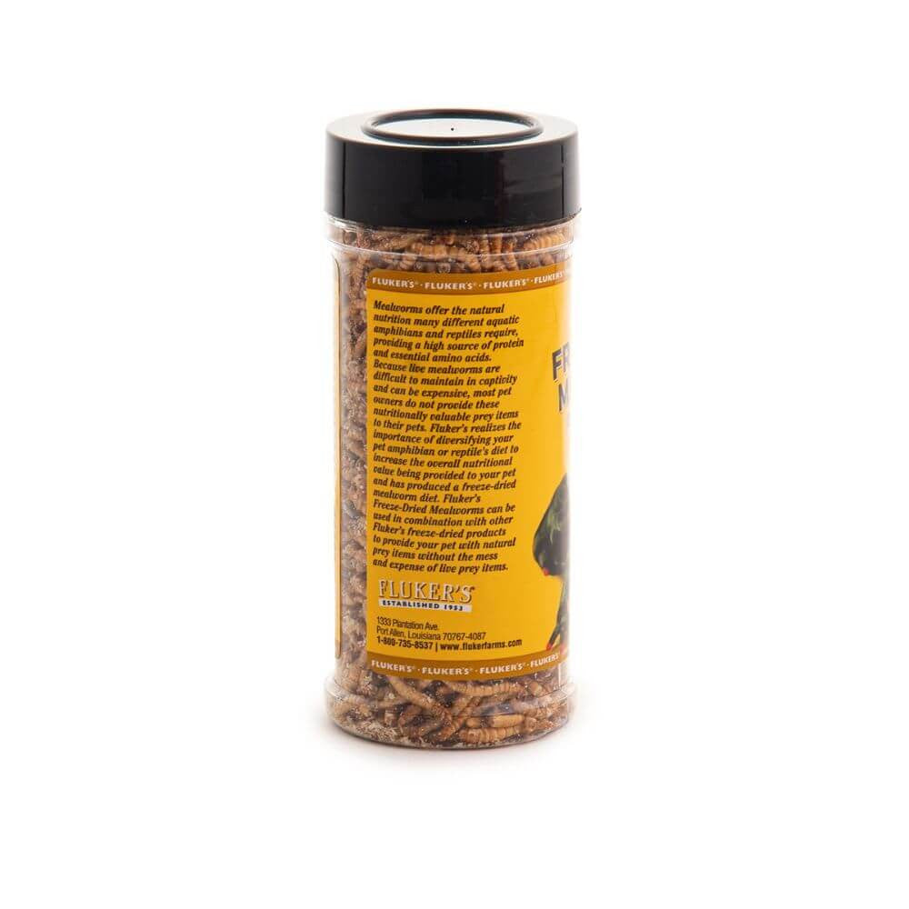 Freeze Dried Mealworms | Reptile & Bird Feeder Food