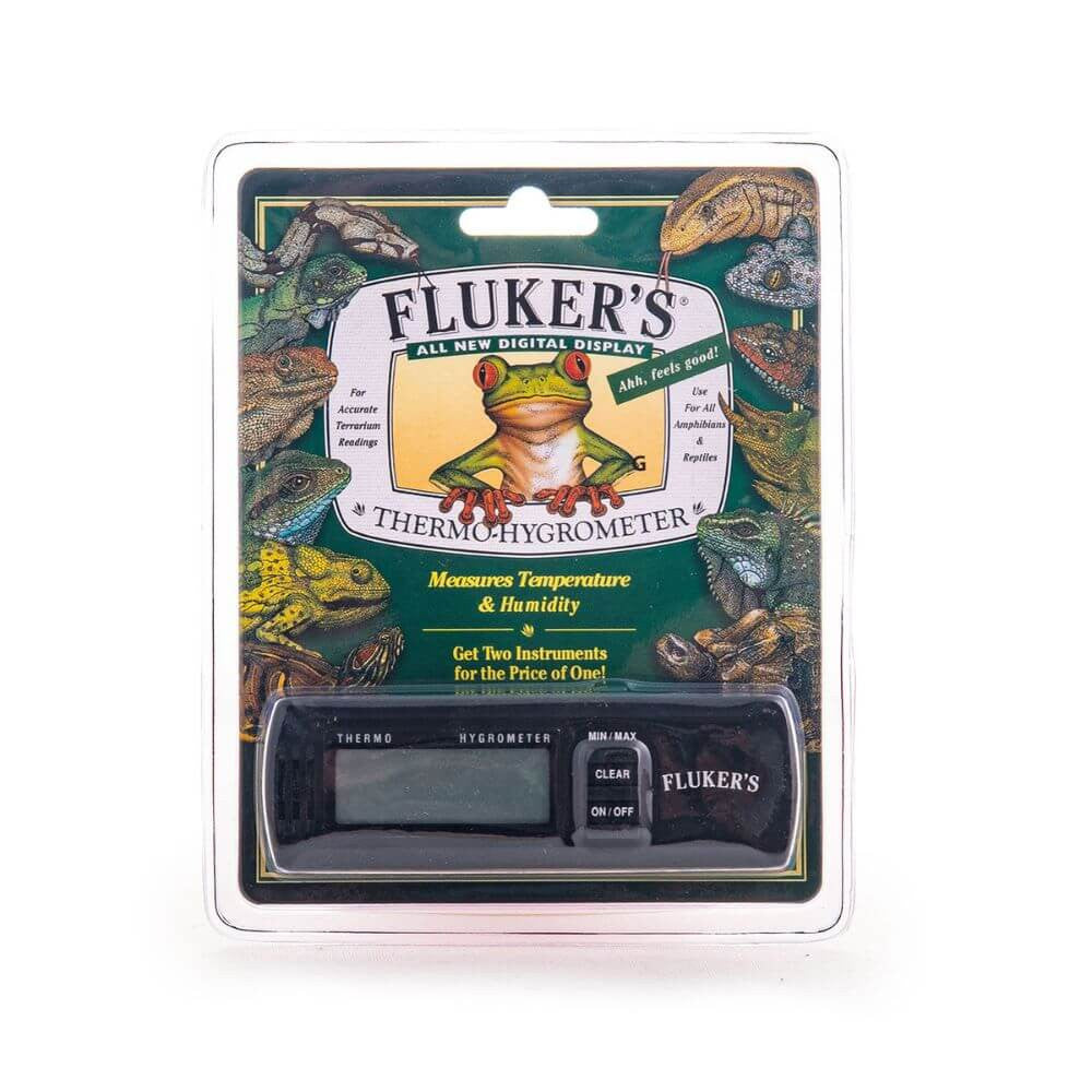 Digital Thermometer-Hygrometer | Reptile Enclosure Monitor