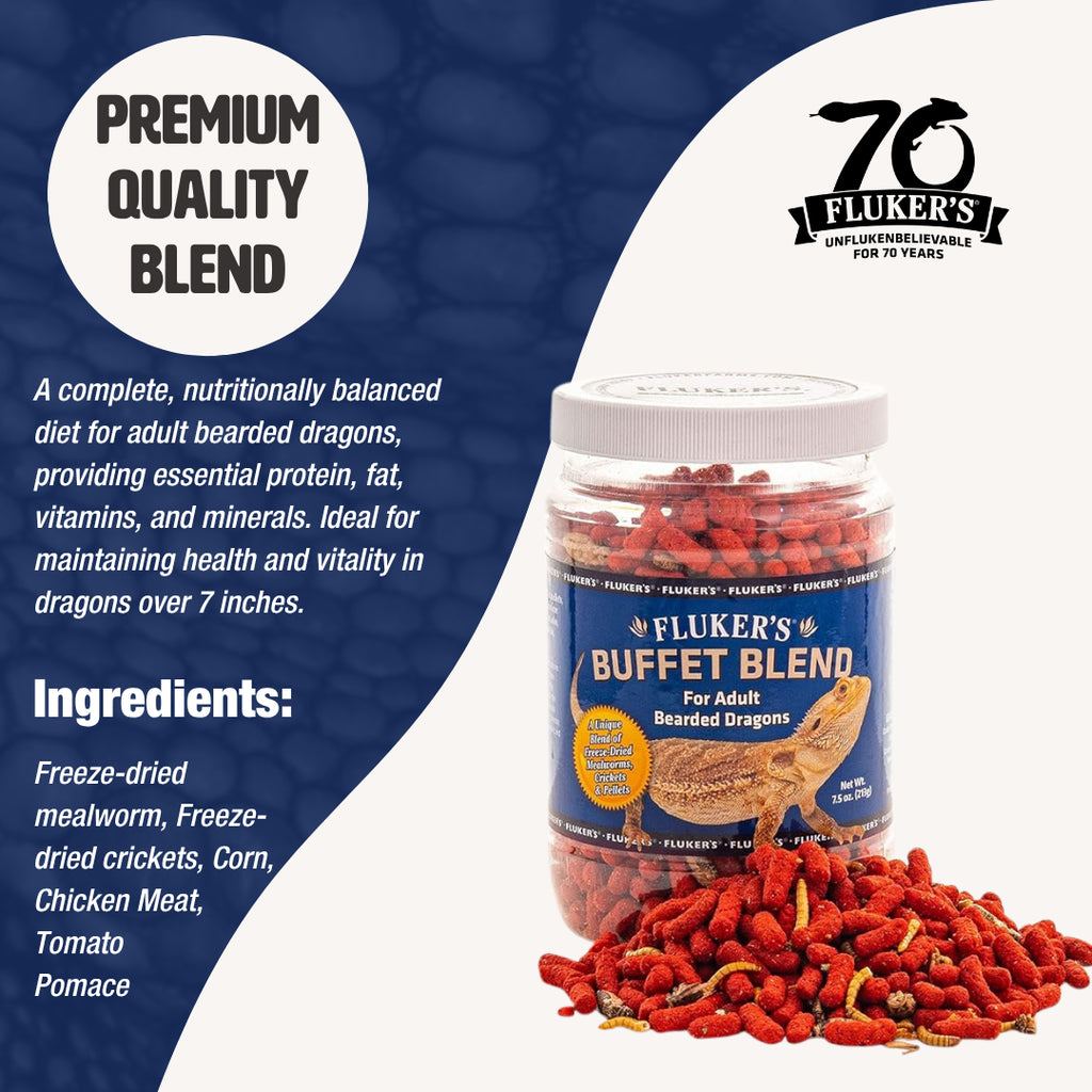 Bearded Dragon Juvenile Diet 156gm | Growth Pellet Food