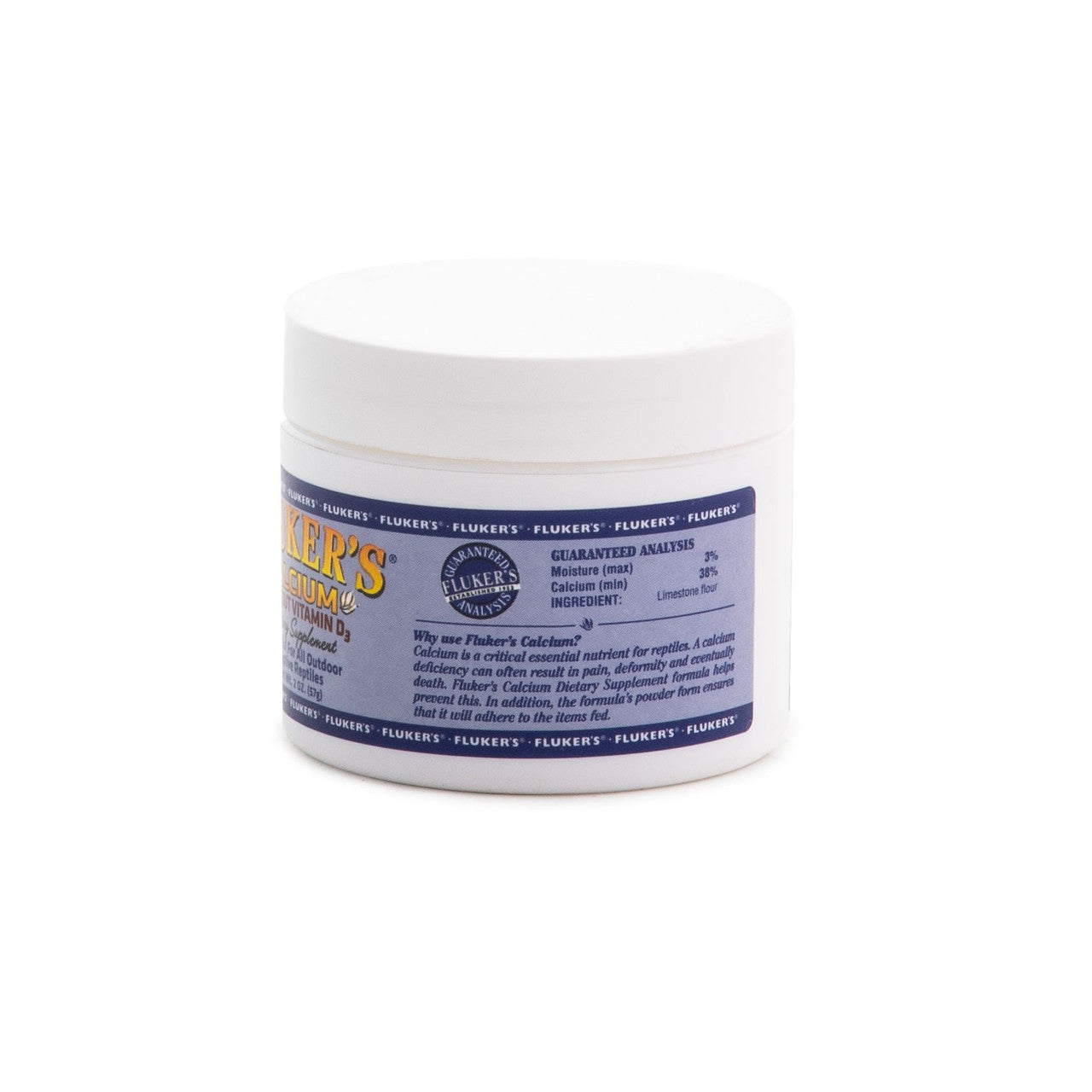 Calcium Powder No Vit D3 57gm | Reptile Supplement