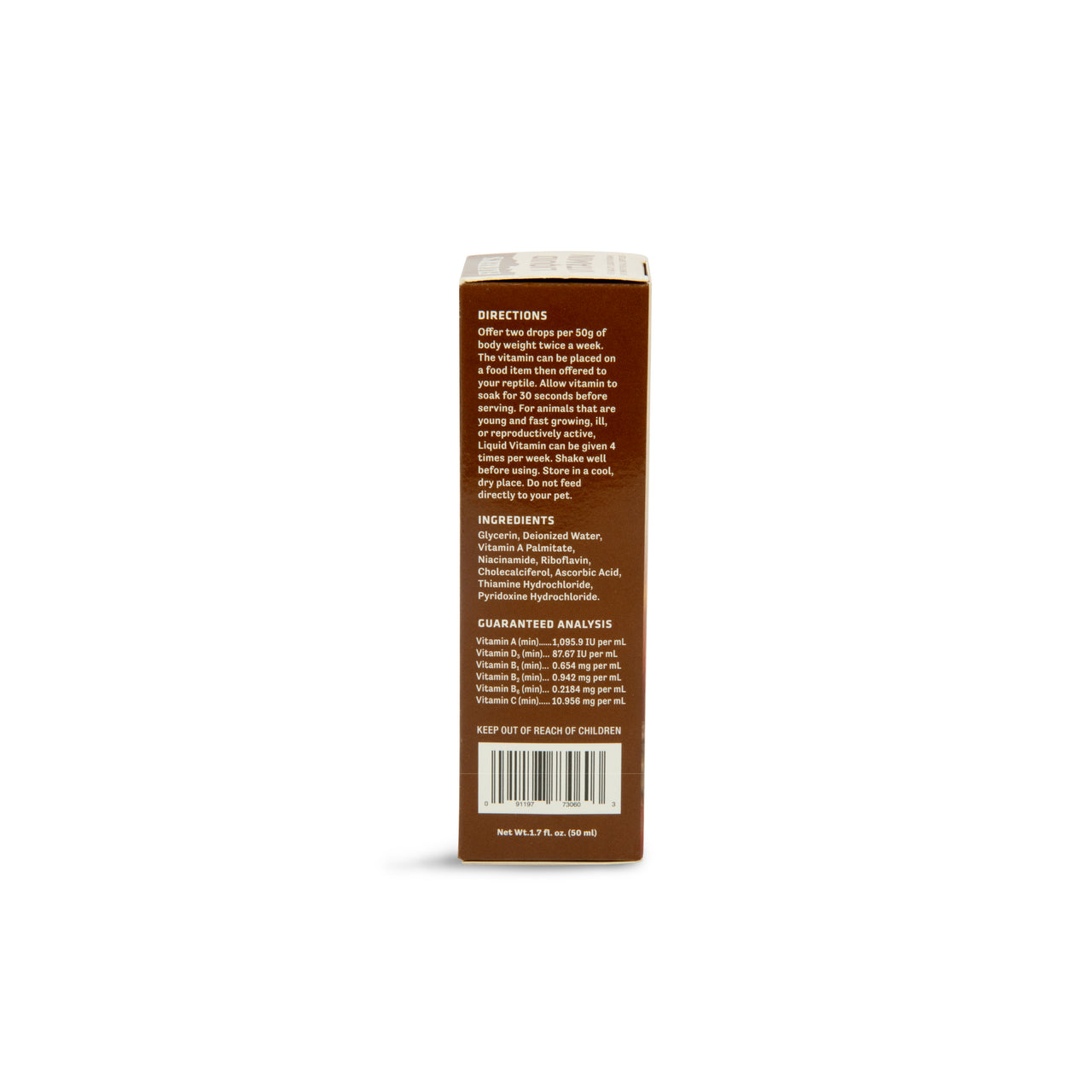 Liquid Vitamin Concentrate 50ml | Reptile Supplement