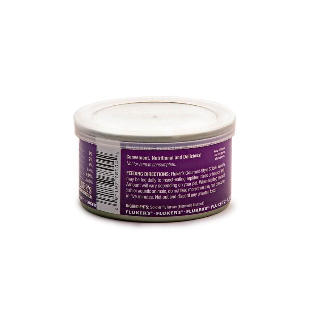Gourmet Soldier Worms | Premium Calcium-Rich Feeder