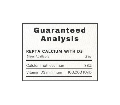 Calcium Powder | Reptile & Turtle Supplement