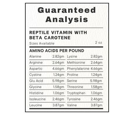 Vitamin Powder | Reptile & Tortoise Supplement