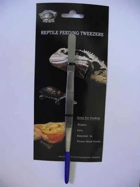 Feeder Tweezer 20cm Rubber Tip | Reptile Feeding Tool