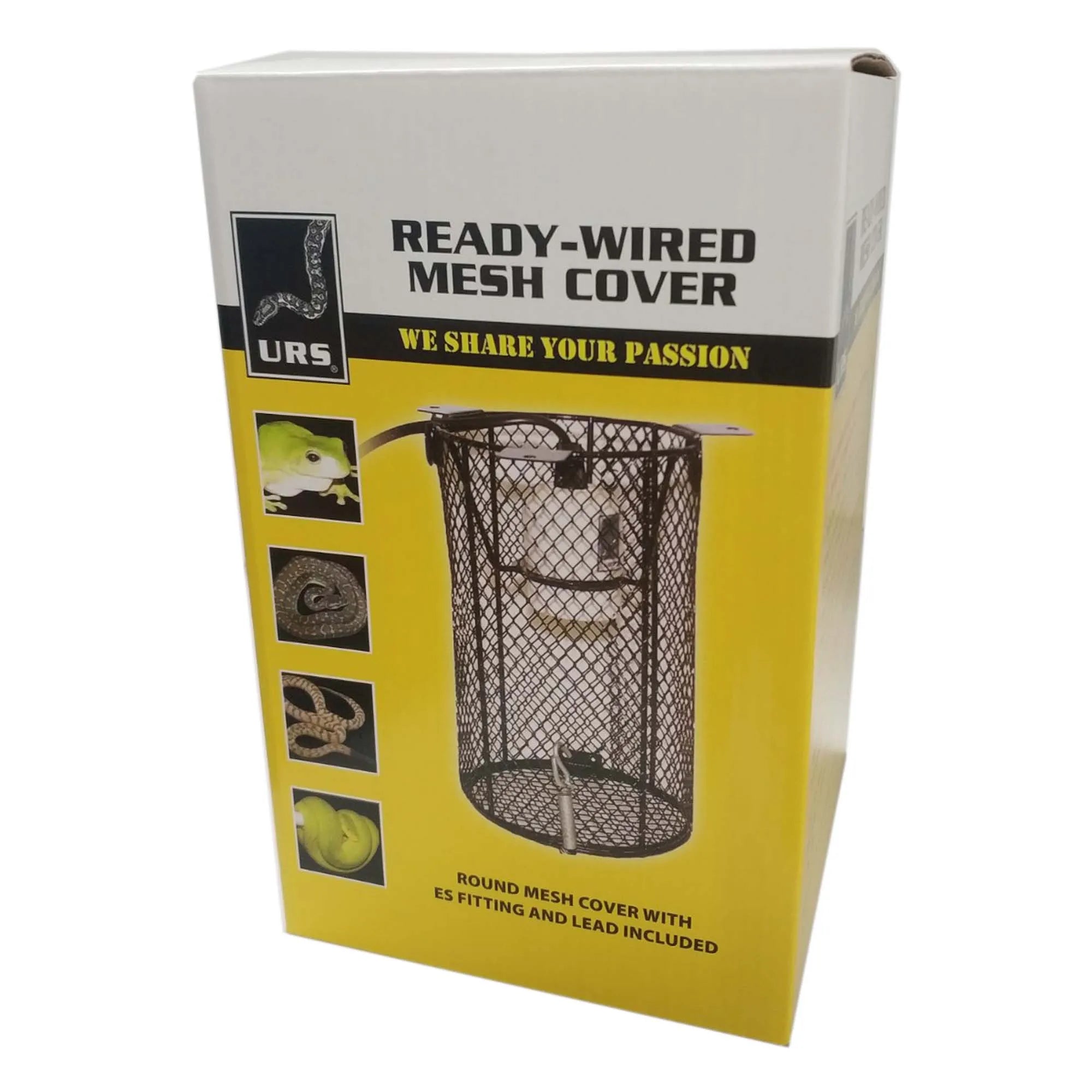 Safe Cage with E27 Ceramic Fitting | Reptile Heat Guard